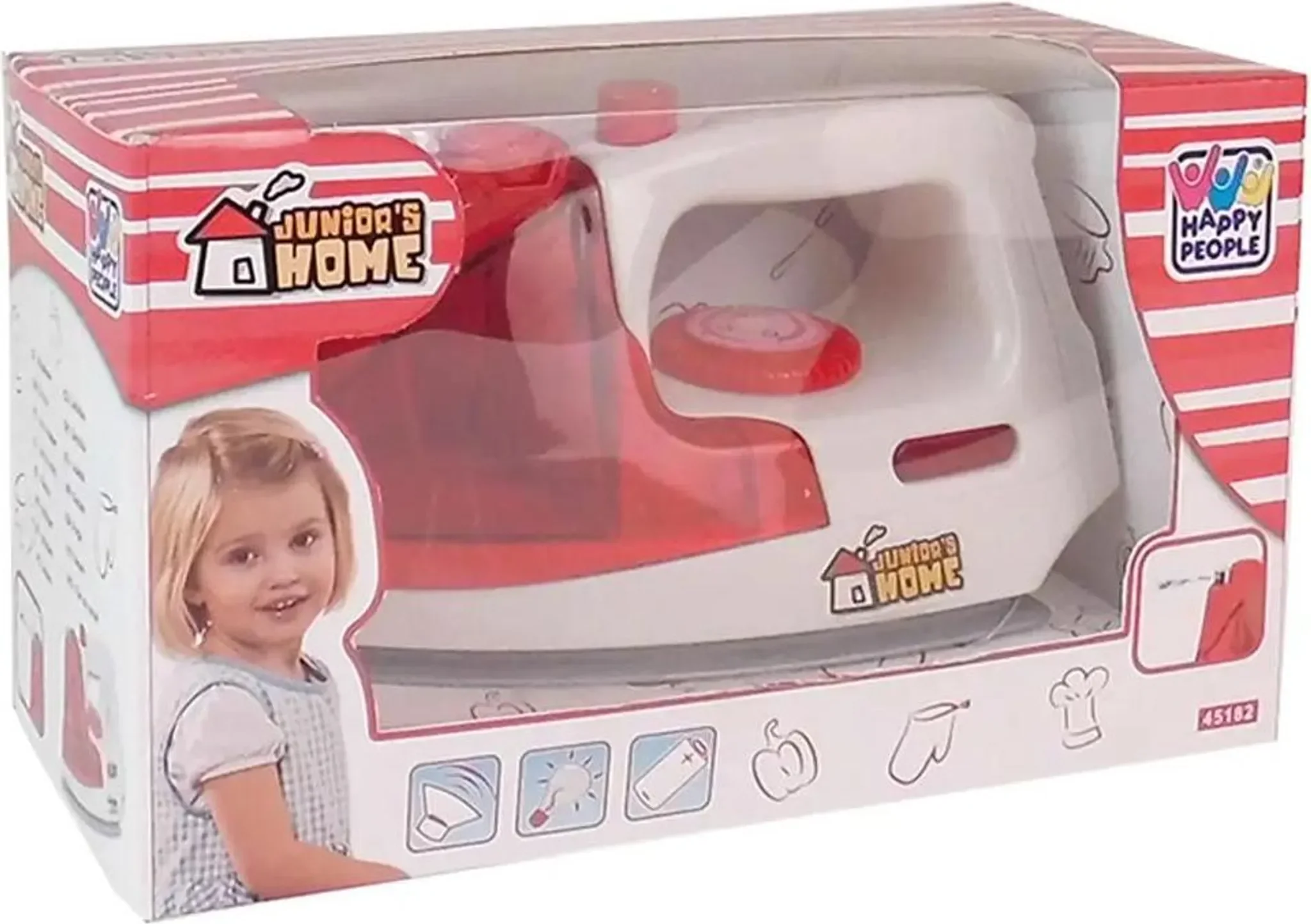 Kinder-Bügeleisen mit Licht & Sound – batteriebetrieben